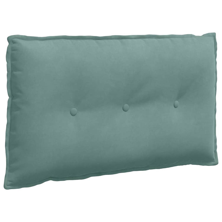 Vidaxx coussin de dossier vert d'eau 80 x 50 cm tissu corde
