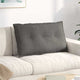 Vidaxx coussin de dossier gris clair 80 x 50 cm tissu corde