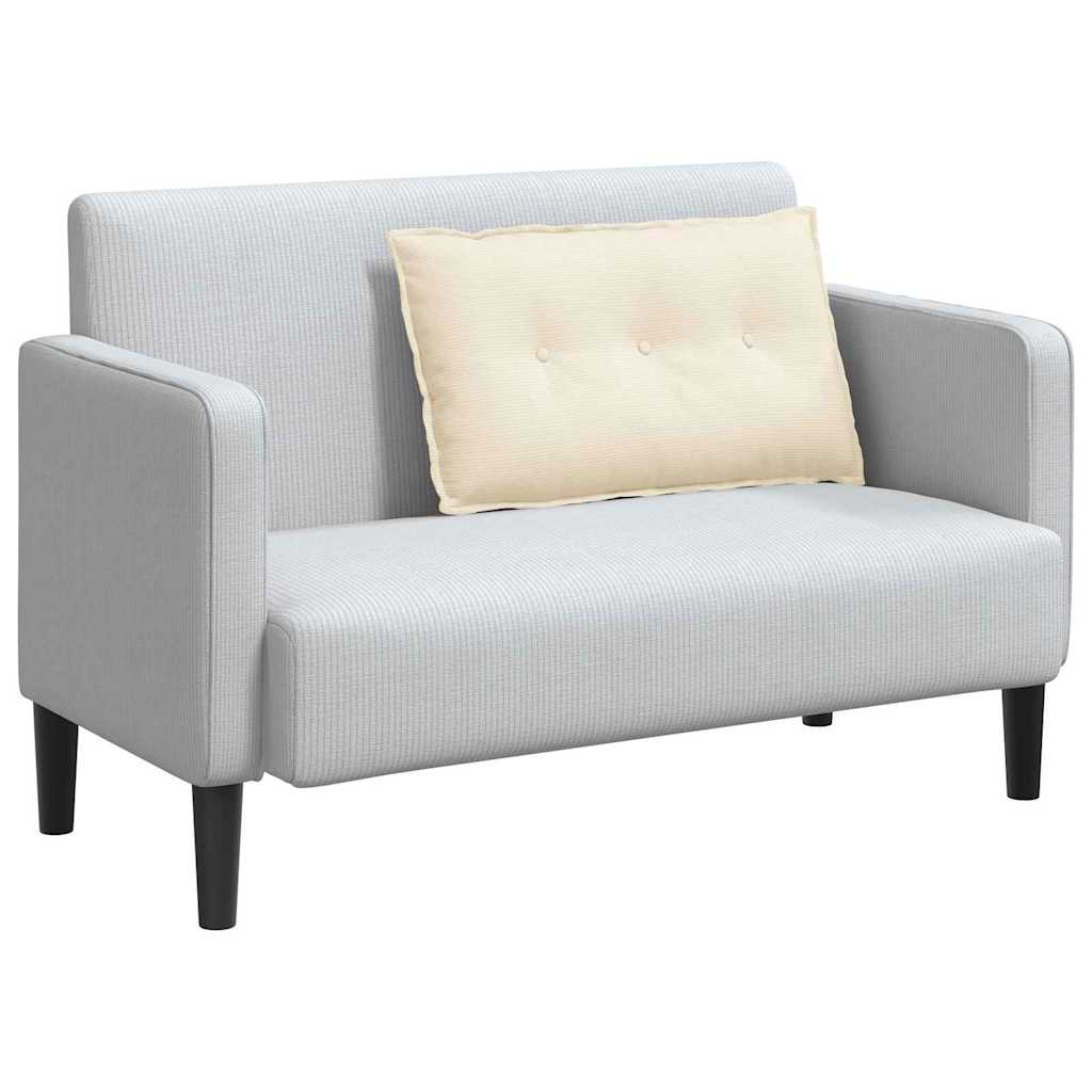 Vidaxx coussin de dossier crème 80 x 50 cm tissu corde