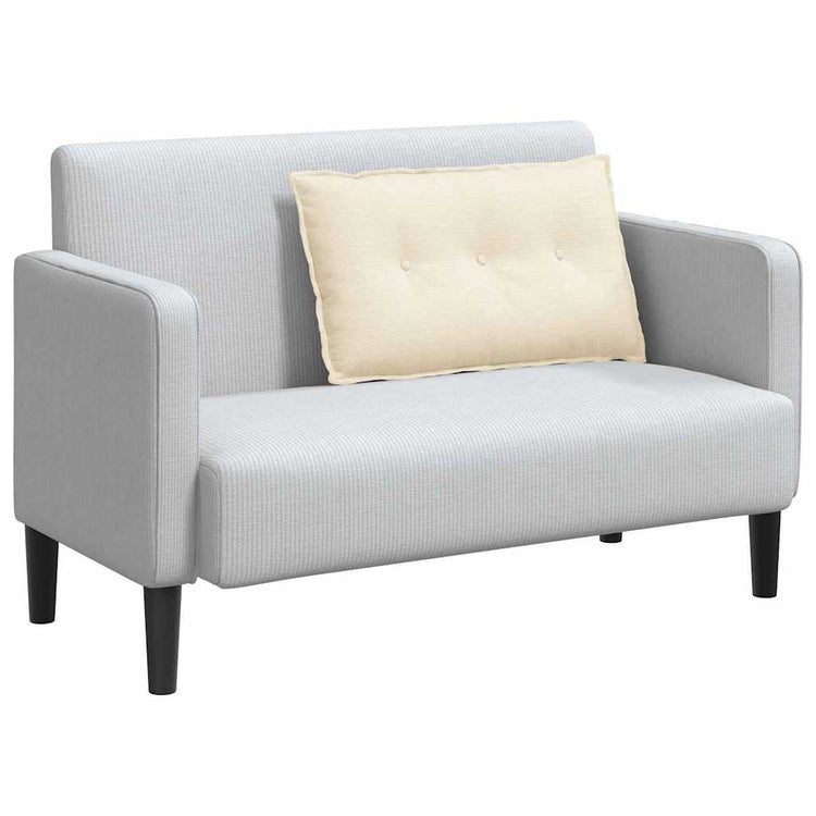 Vidaxx coussin de dossier crème 80 x 50 cm tissu corde