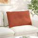 Vidaxx coussin de dossier rouge-orange 80 x 50 cm tissu corde