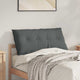 Vidaxx coussin de dossier gris foncé 100 x 19 x 50 cm tissu