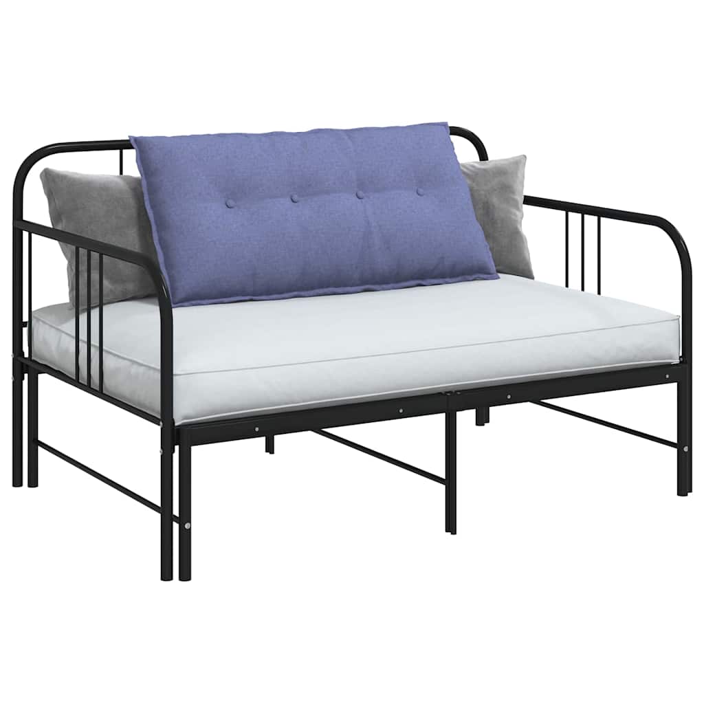 Vidaxx coussin de dossier jeans bleu 100 x 19 x 50 cm tissu
