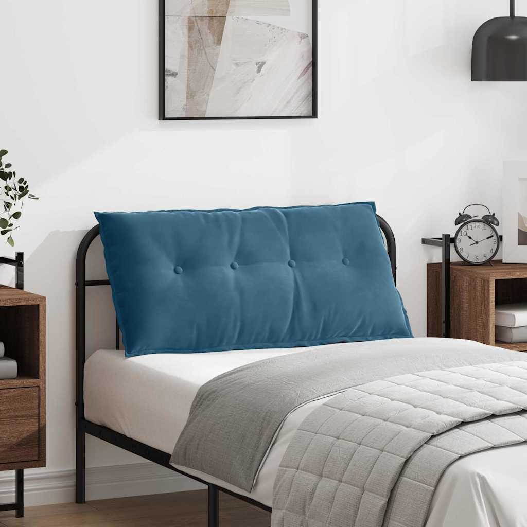 Vidaxx coussin de dossier bleu 100 x 50 cm tissu corde