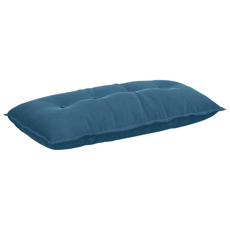 Vidaxx coussin de dossier bleu 100 x 50 cm tissu corde