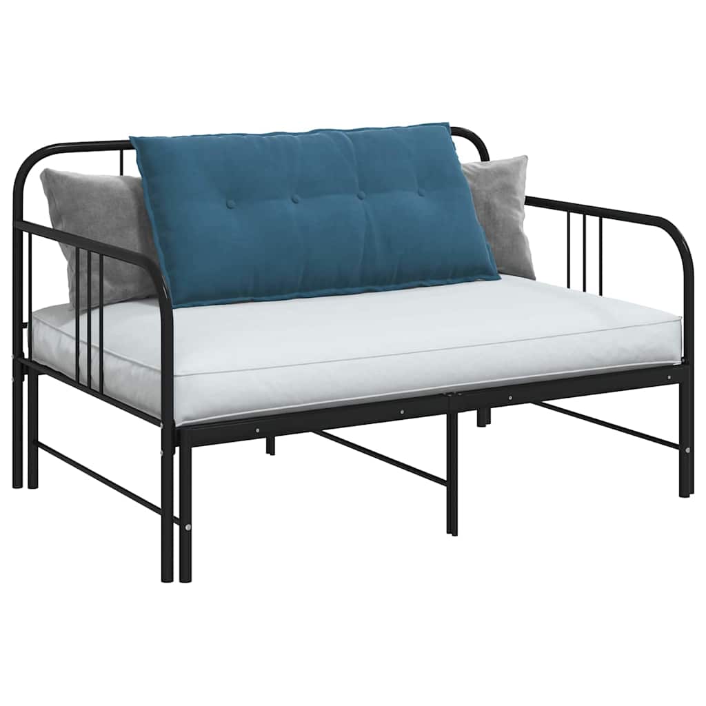 Vidaxx coussin de dossier bleu 100 x 50 cm tissu corde