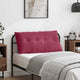 Vidaxx coussin de dossier rouge vin 100 x 50 cm tissu corde