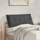 Vidaxx coussin de dossier gris foncé 100 x 50 cm tissu corde