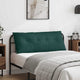 Vidaxx coussin de dossier vert foncé 120 x 19 x 50 cm tissu