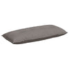 Vidaxx coussin de dossier taupe 120 x 19 x 50 cm tissu