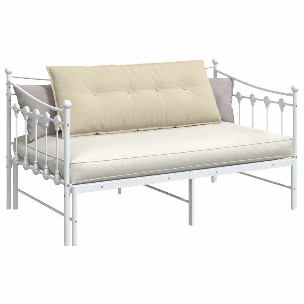 Vidaxx coussin de dossier crème 120 x 19 x 50 cm tissu