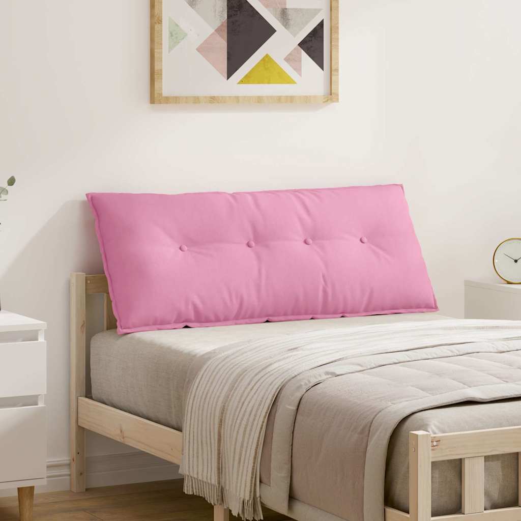 Vidaxx coussin de dossier rose 120 x 19 x 50 cm tissu