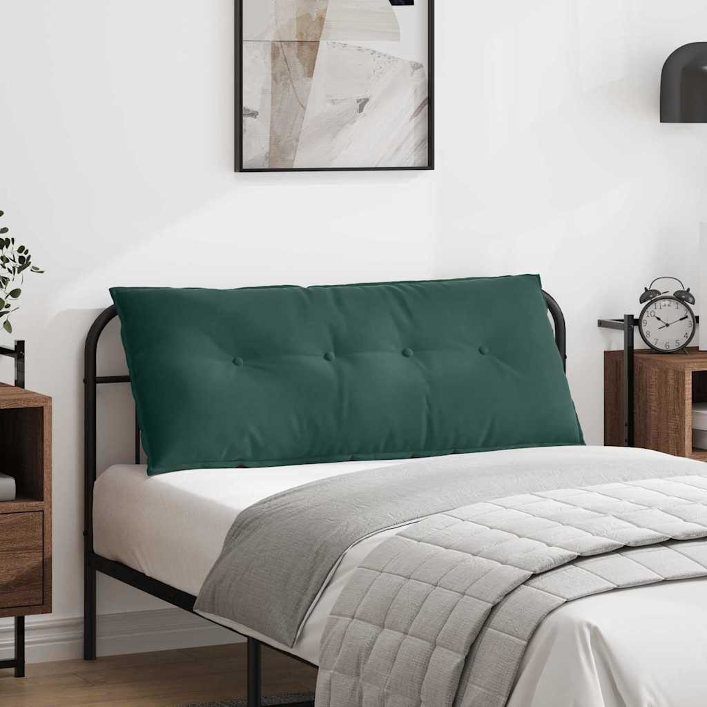 Vidaxx coussin de dossier vert foncé 120 x 50 cm tissu corde
