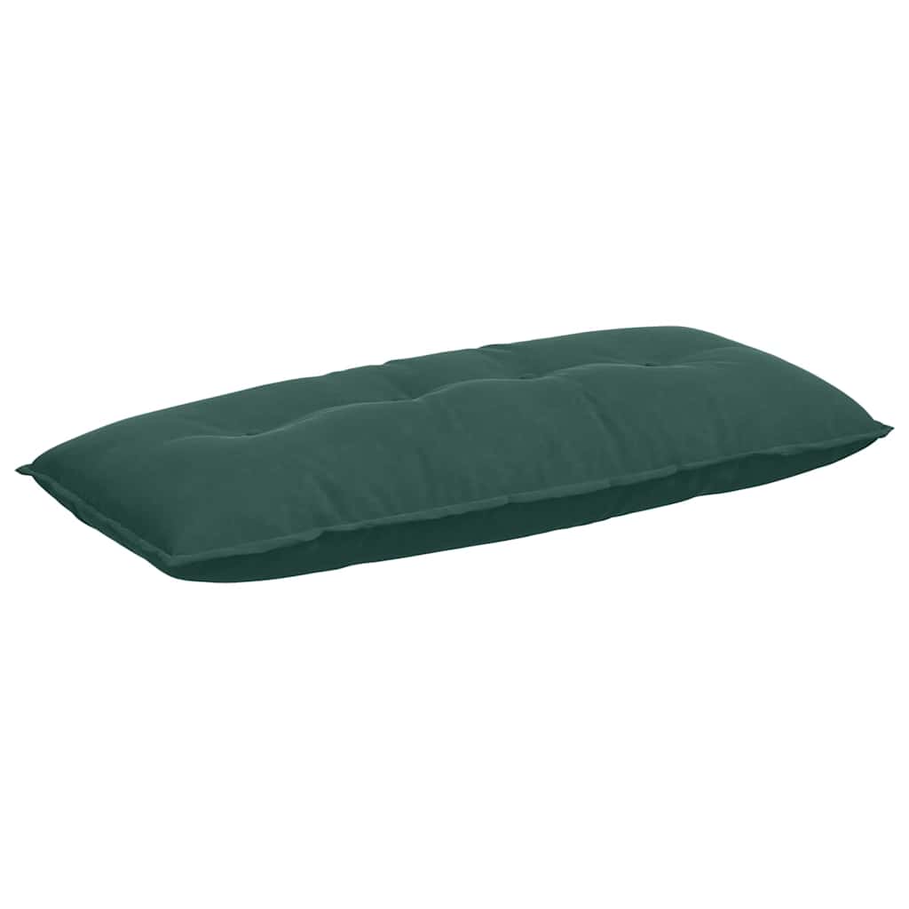 Vidaxx coussin de dossier vert foncé 120 x 50 cm tissu corde
