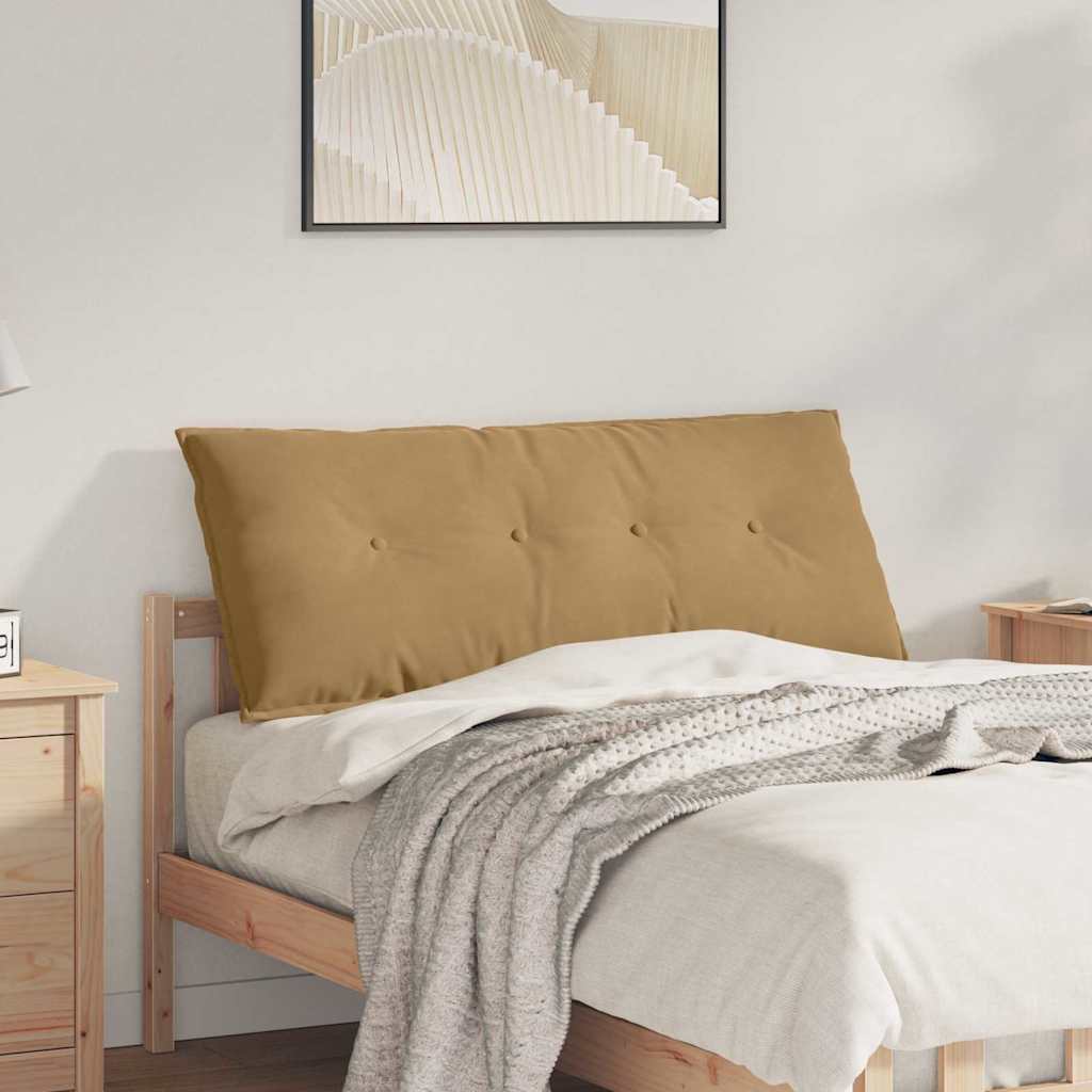 Vidaxx coussin de dossier marron 120 x 50 cm tissu corde