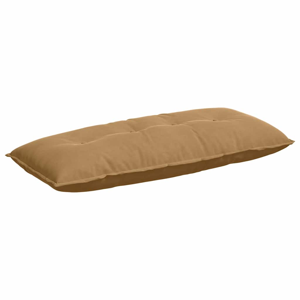 Vidaxx coussin de dossier marron 120 x 50 cm tissu corde