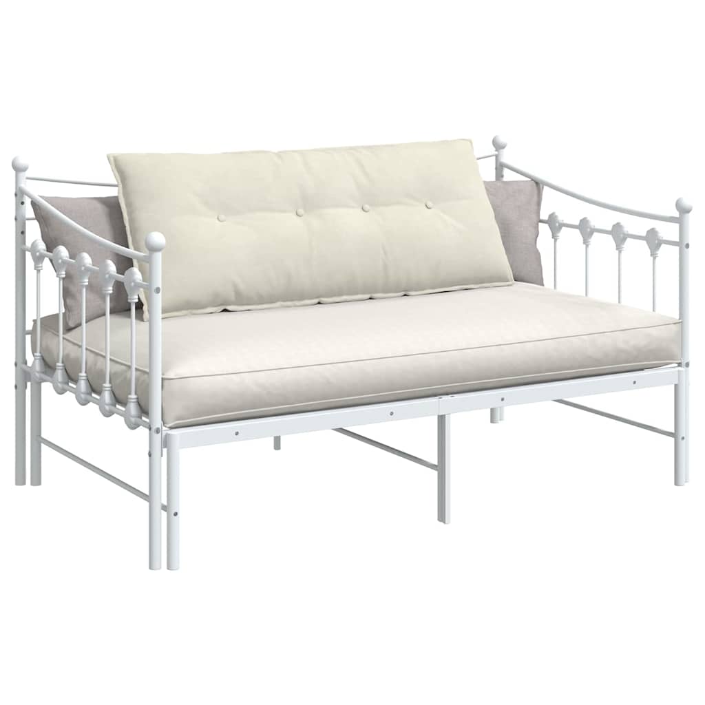 Vidaxx coussin de dossier crème 120 x 50 cm tissu corde