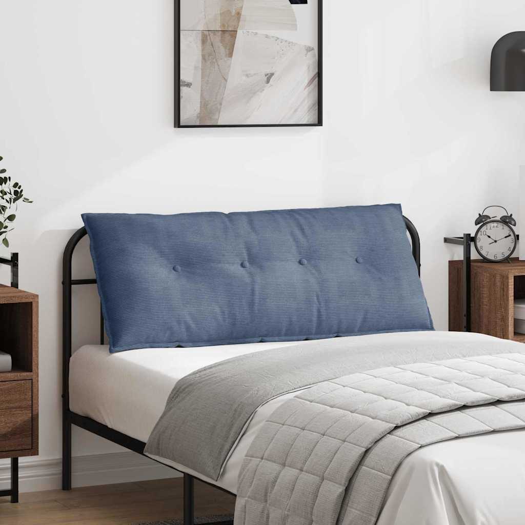 Vidaxx coussin de dossier bleu 120 x 50 cm tissu corde