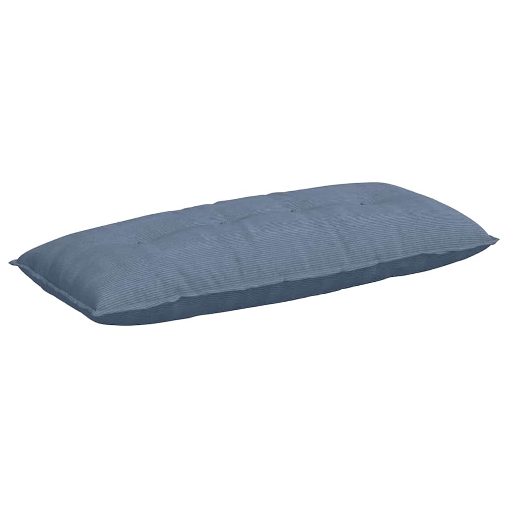 Vidaxx coussin de dossier bleu 120 x 50 cm tissu corde