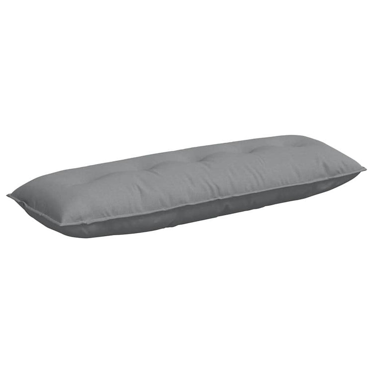 Vidaxx coussin de dossier gris clair 140 x 19 x 50 cm tissu