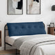 Vidaxx coussin de dossier bleu 140 x 19 x 50 cm tissu