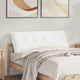 Vidaxx coussin de dossier blanc 140 x 19 x 50 cm tissu