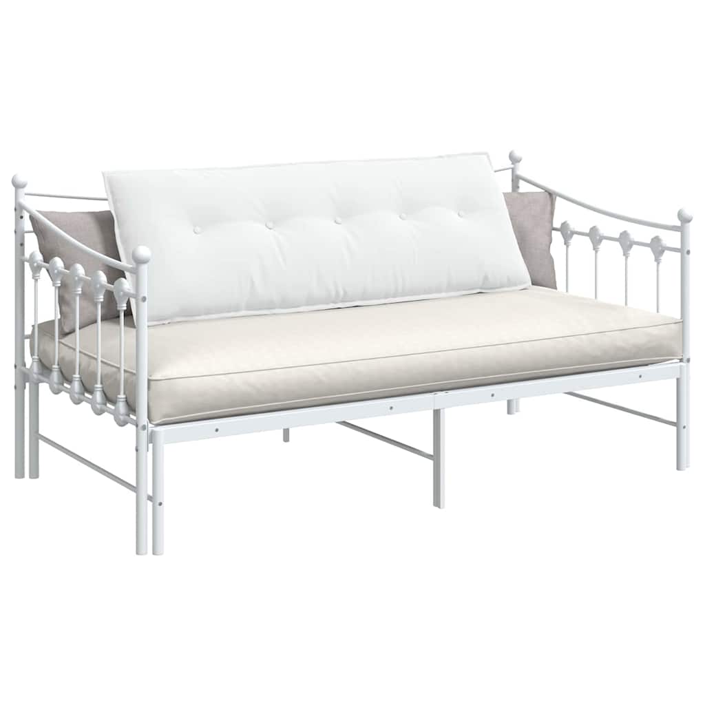Vidaxx coussin de dossier blanc 140 x 19 x 50 cm tissu