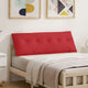 Vidaxx coussin de dossier rouge 140 x 19 x 50 cm tissu