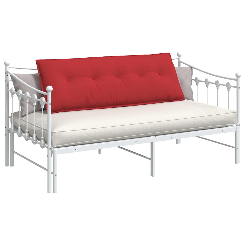 Vidaxx coussin de dossier rouge 140 x 19 x 50 cm tissu