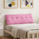 Vidaxx coussin de dossier rose 140 x 19 x 50 cm tissu