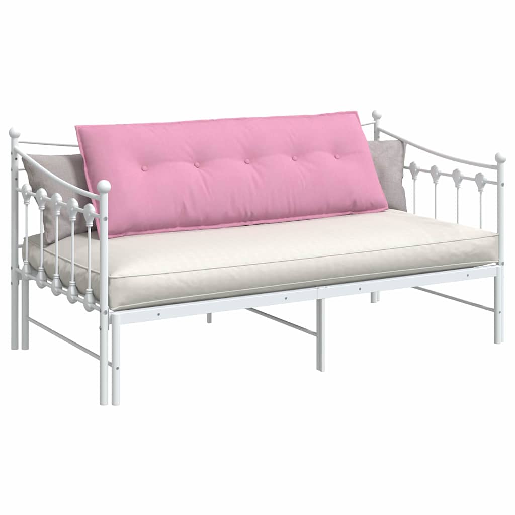 Vidaxx coussin de dossier rose 140 x 19 x 50 cm tissu
