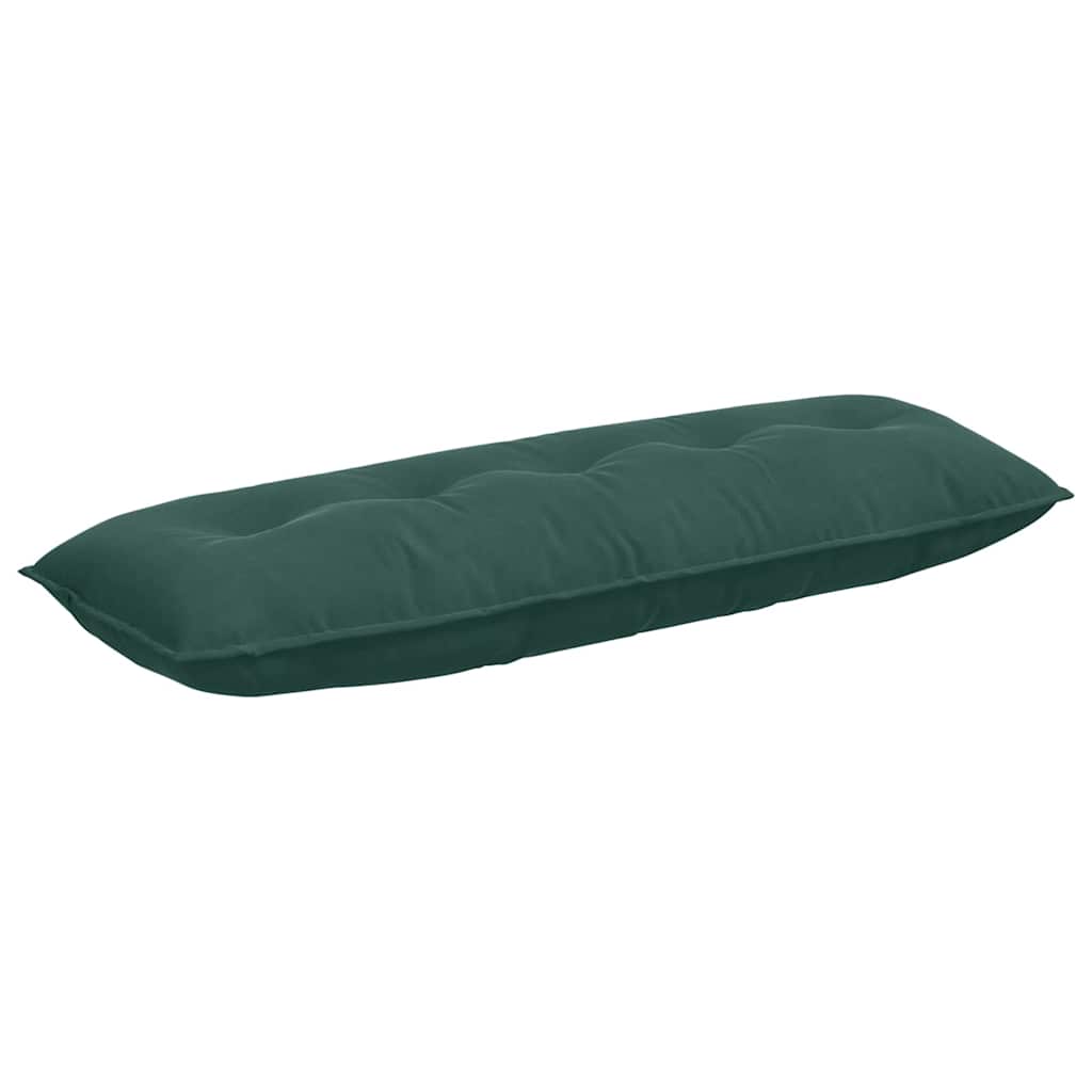 Vidaxx coussin de dossier vert foncé 140 x 50 cm tissu corde