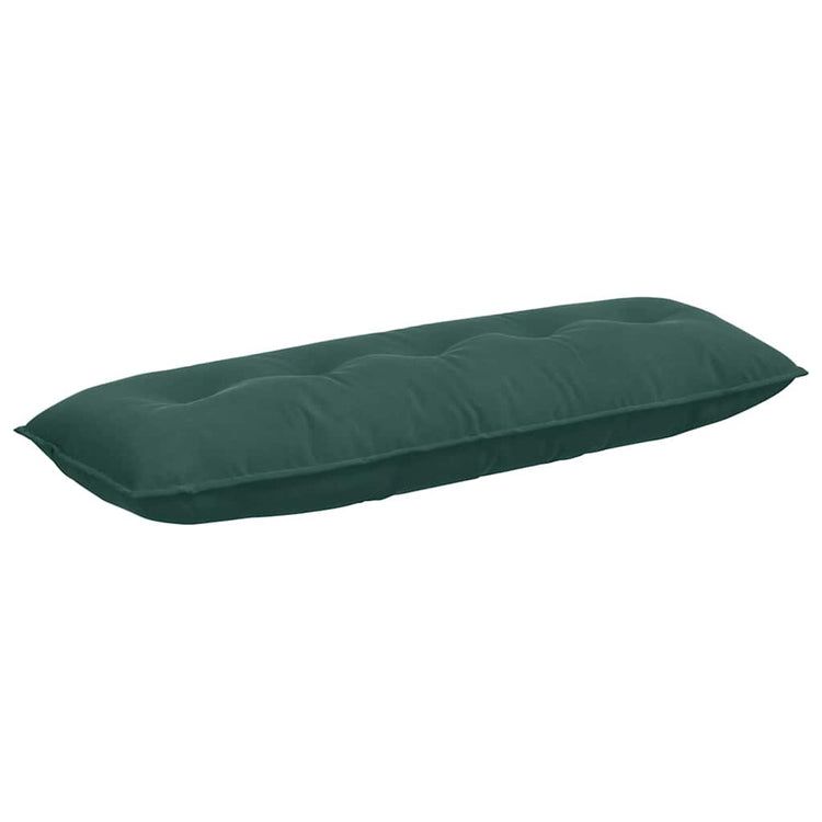 Vidaxx coussin de dossier vert foncé 140 x 50 cm tissu corde