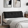 Vidaxx coussin de dossier noir 140 x 50 cm tissu corde