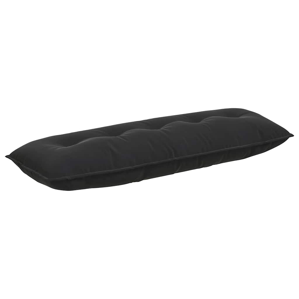 Vidaxx coussin de dossier noir 140 x 50 cm tissu corde