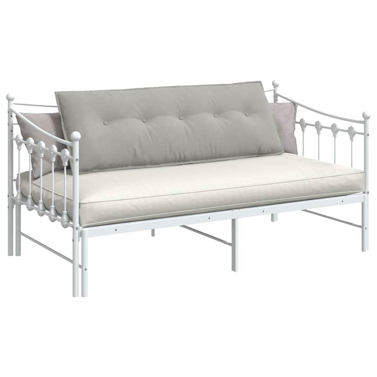 Vidaxx coussin de dossier gris clair 140 x 50 cm tissu microfibre