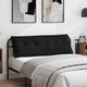 Vidaxx coussin de dossier noir 140 x 50 cm tissu microfibre