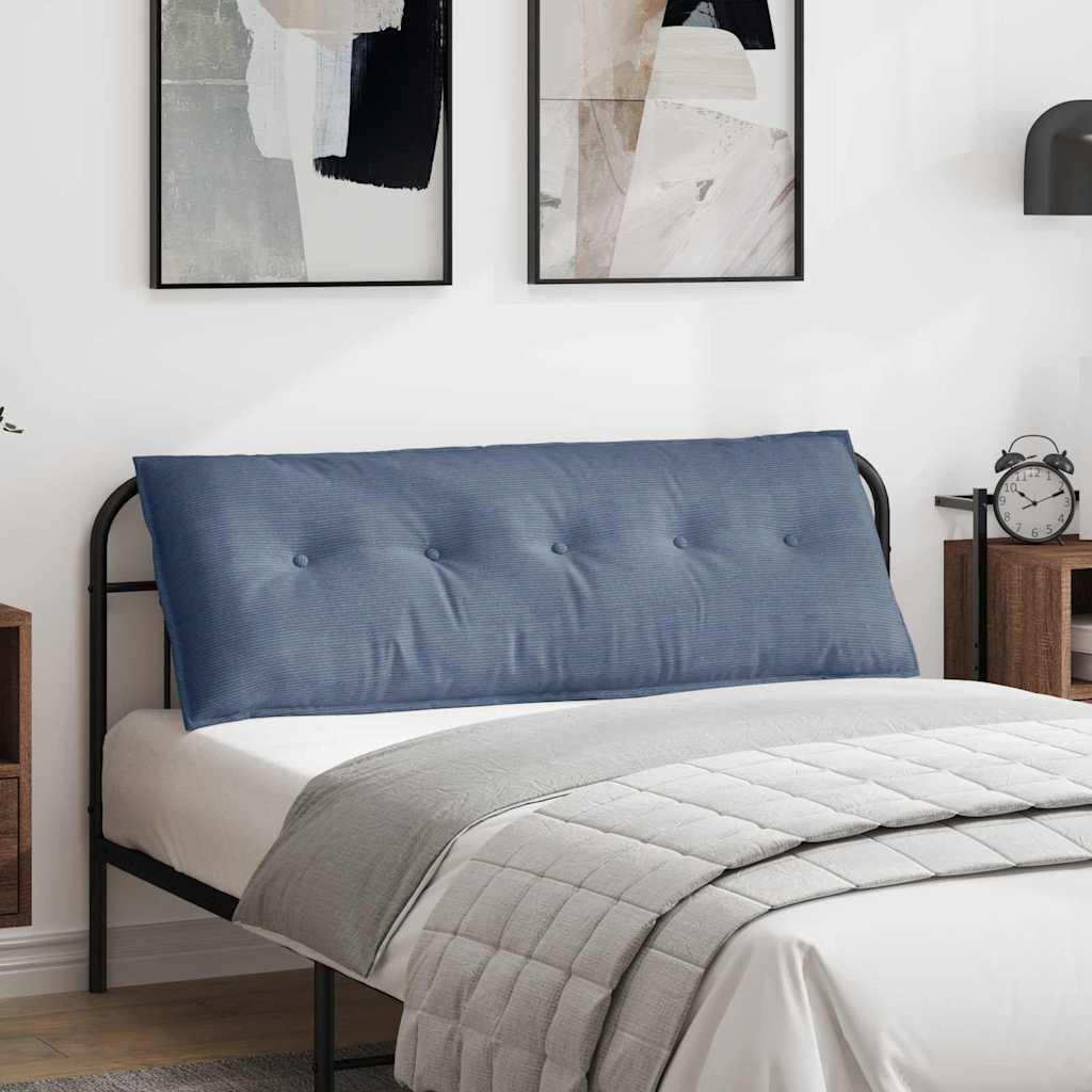 Vidaxx coussin de dossier bleu 140 x 50 cm tissu corde