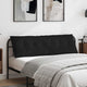 Vidaxx coussin de dossier noir 160 x 19 x 50 cm tissu