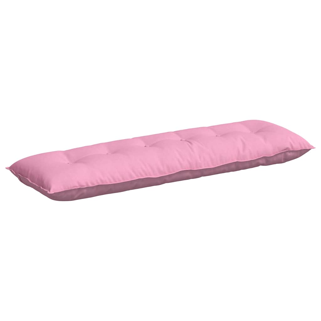 Vidaxx coussin de dossier rose 160 x 19 x 50 cm tissu