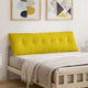 Vidaxx coussin de dossier jaune 160 x 50 cm tissu corde