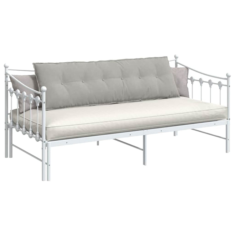 Vidaxx coussin de dossier gris clair 160 x 50 cm tissu microfibre