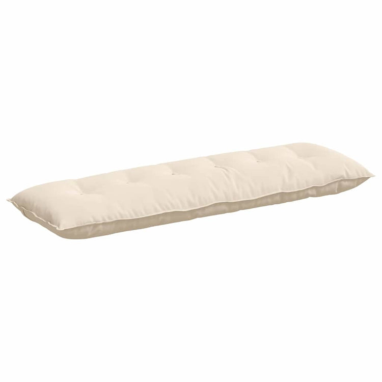 Vidaxx coussin de dossier beige 160 x 50 cm tissu microfibre