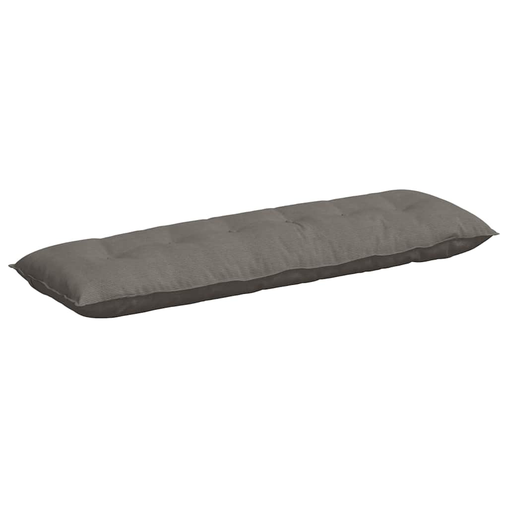 Vidaxx coussin de dossier gris clair 160 x 50 cm tissu corde