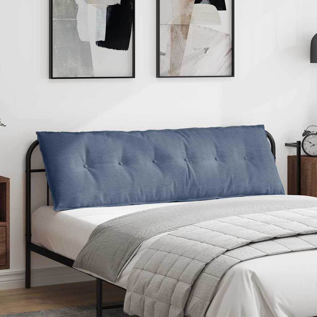 Vidaxx coussin de dossier bleu 160 x 50 cm tissu corde