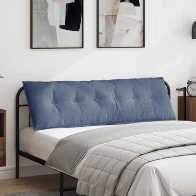 Vidaxx coussin de dossier bleu 160 x 50 cm tissu corde