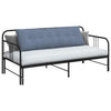 Vidaxx coussin de dossier bleu 160 x 50 cm tissu corde