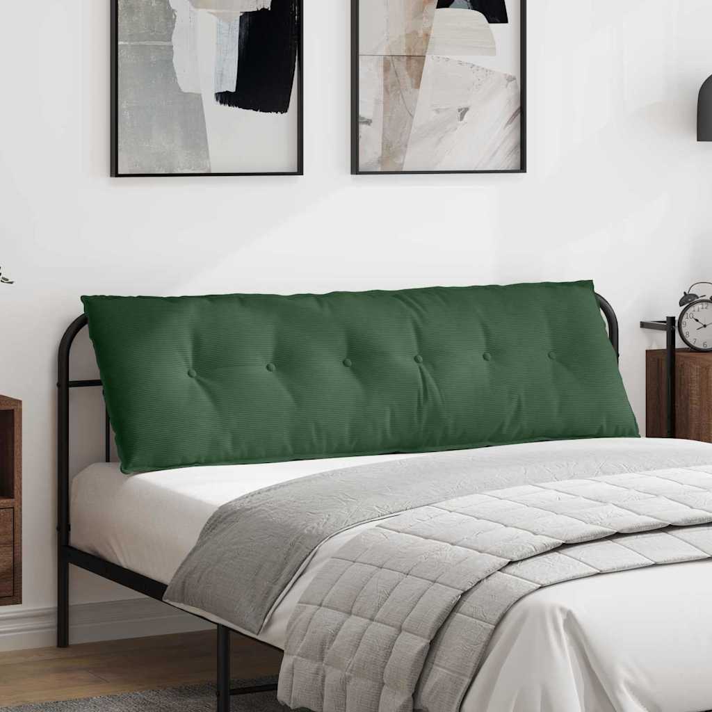 Vidaxx coussin de dossier vert jungle 160 x 50 cm tissu corde