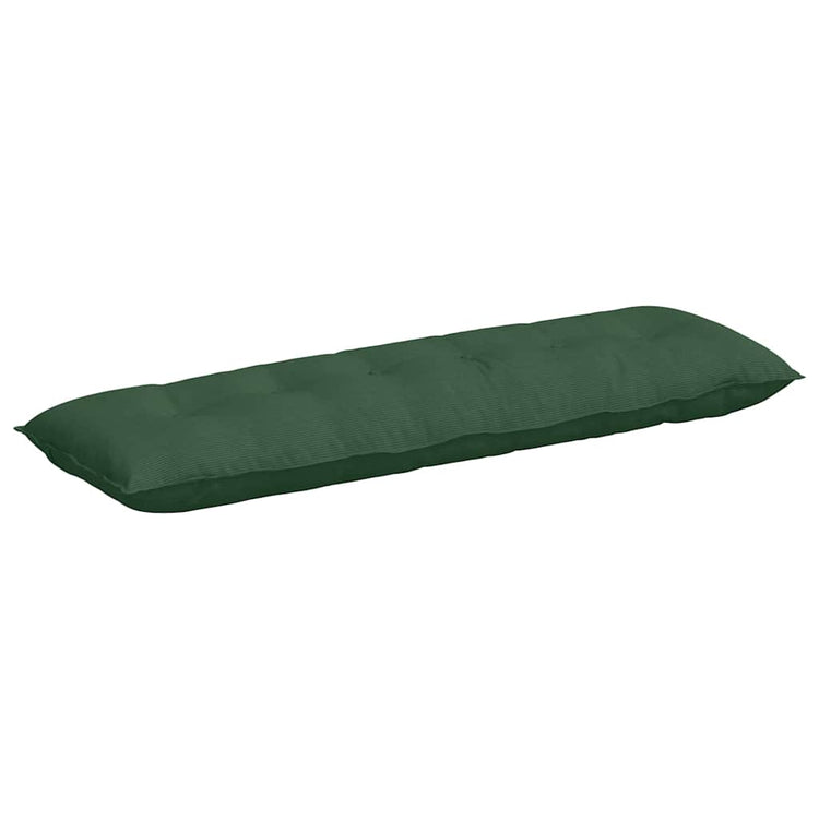 Vidaxx coussin de dossier vert jungle 160 x 50 cm tissu corde