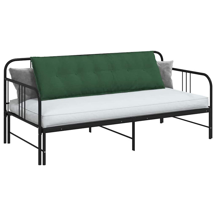 Vidaxx coussin de dossier vert jungle 160 x 50 cm tissu corde